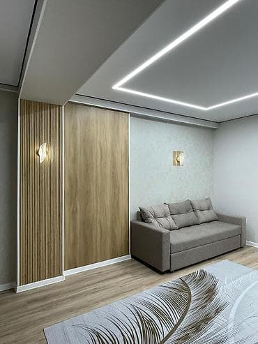 квартиры в районе кок жар: 1 комната, 42 м², Элитка, 2 этаж, Евроремонт — 2