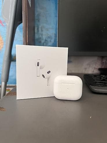 Беспроводные вкладыши наушники, Apple, Airpods 3, Новый