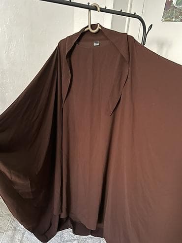 одежда сажда: Пончо, Макси, Осень-весна, С капюшоном — 3