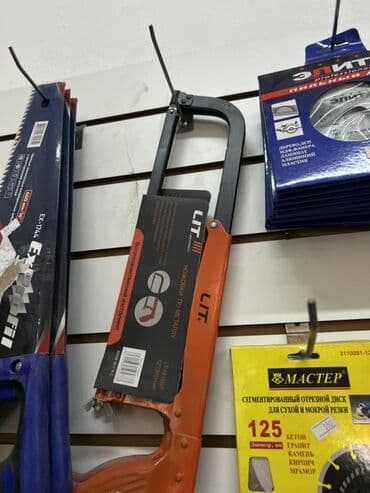 не рабочие инструменты: Ножовка по металлу LIT (модель LIT-18150?). - Рамочная конструкция с — 1