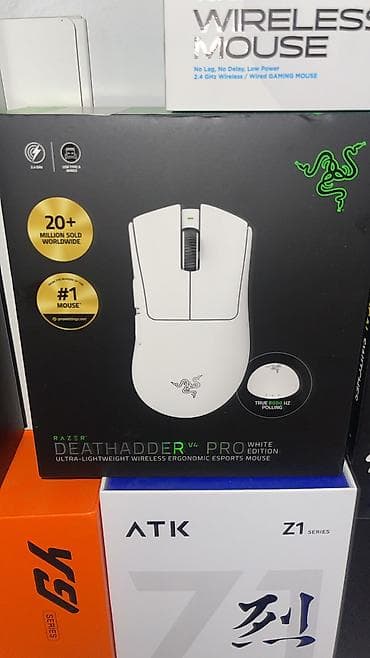 Игровая мышь Razer DeathAdder V4 Pro White Edition -