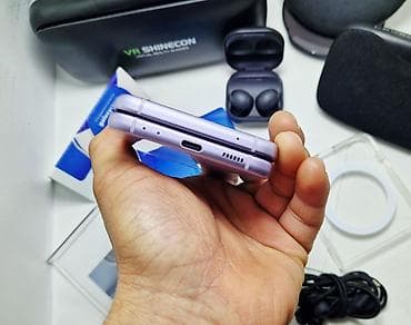 samsung galaxy z flip: Samsung Galaxy Z Flip 3, Б/у, 512 ГБ, цвет - Фиолетовый, 1 SIM, eSIM, 2 SIM — 5