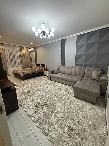 flat in bishkek: Студия, Агентство недвижимости, Без подселения, С мебелью полностью — 1