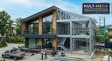 Строительство под ключ: Дома, Бани 1-2 года опыта — 1