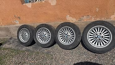 bmv 4: Колеса в сборе 215 / 60 / R 16, Всесезонная, Б/у, Комплект, Легковые, Литые, отверстий - 5 — 2