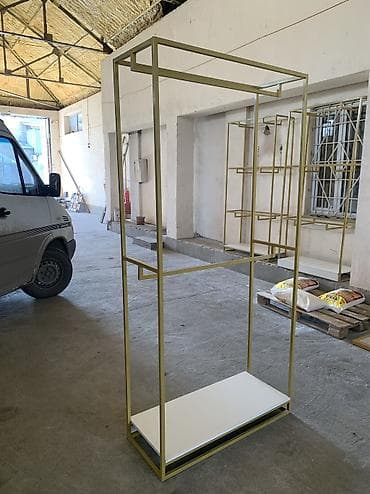 Оборудование для салонов красоты: Вешалка: ширина - 80 см длина - 150 см высота - 170 см длина рабочей — 9