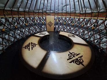 юрты продаю: Предлагается традиционная юрта с прочным деревянным основанием — 3