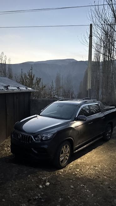 dodge ram trx: Представляем пикап SsangYong Rexton Sports в темно-сером металлическом — 3