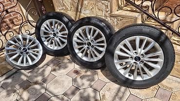 купить диски на авто бу: Колеса в сборе 225 / 55 / R 17, Лето, Б/у, Комплект, Легковые, Литые, отверстий - 5 — 1