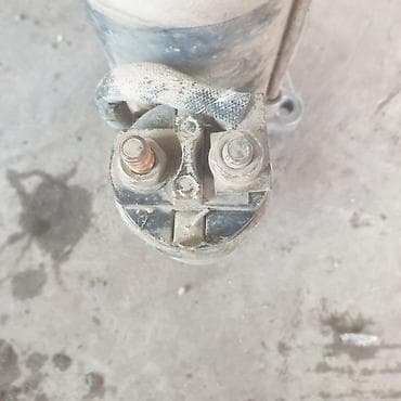 ремен генератора: Стартер Hyundai 1999 г., Б/у, Оригинал — 3