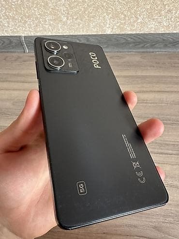 Poco X5 Pro 5G, Б/у, 256 ГБ, цвет - Черный, 2 SIM — 3