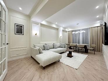 Квартиры: 3 комнаты, 102 м², Ала-Арча ТРЦ Элитка, 3 этаж — 1