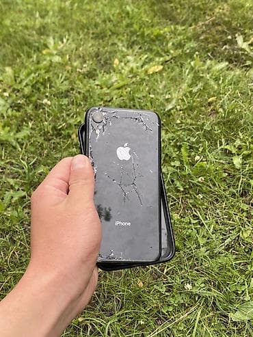 iphone 8x: IPhone Xr, Б/у, 128 ГБ, Черный, Чехол, 78 % — 2