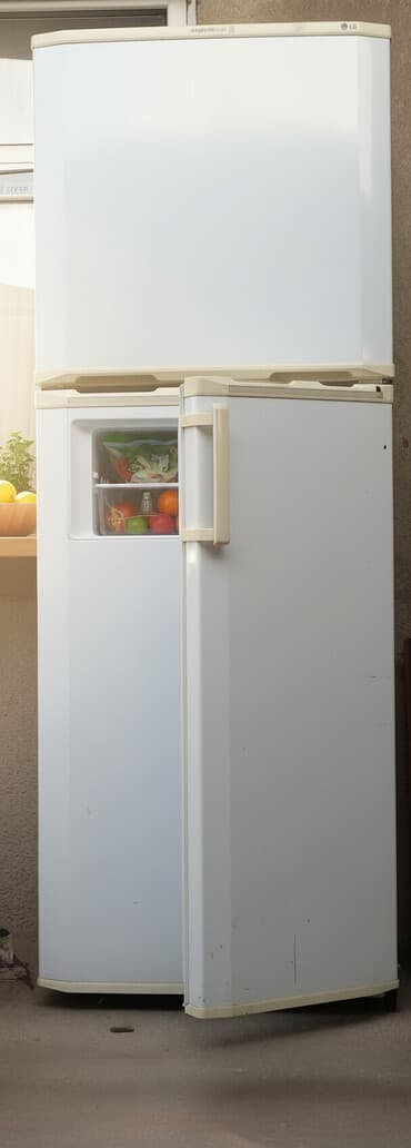 компьютеры ete: Холодильник LG, Б/у, Двухкамерный, De frost (капельный) — 1