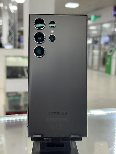 Samsung Galaxy S24 Ultra, Б/у, 512 ГБ, цвет - Серый, В рассрочку, 2 SIM