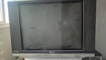 Телевизоры: Телевизор SANYO (ЭЛТ), плоский экран Flat Slim TV 100 Hz — 1
