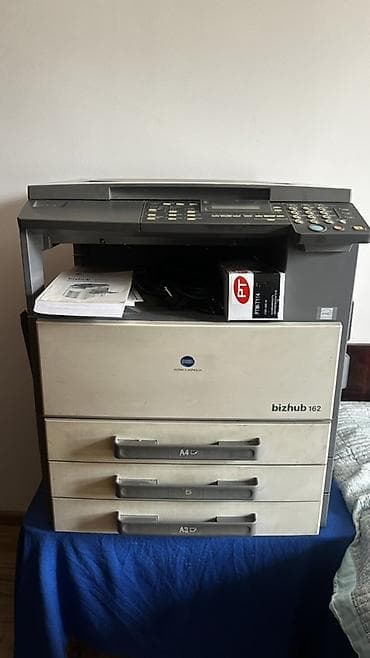 монитор компа: Konica Minolta bizhub 162 — монохромное лазерное МФУ формата A3 — 4