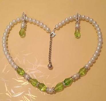 Оригинальный, эксклюзивный, комплект. 49см+6 смцепочки. светло