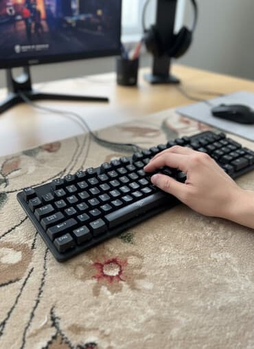 штатив телефона: Клавиатура, Механическая, Проводное подключение, Размер: 100% — 1