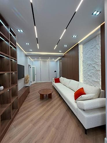 8: 2 комнаты, 70 м², Асанбай мкр Элитка, 8 этаж, Евроремонт — 9