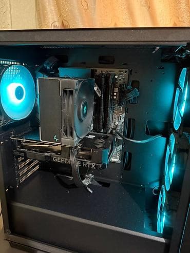 продам игровой пк: Компьютер, ядер - 6, ОЗУ 32 ГБ, Игровой, Б/у, Intel Core i5, NVIDIA GeForce RTX 4060, NVMe — 5