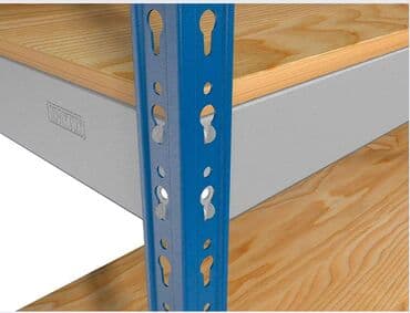 стеллажи для склада: Стеллаж SB 3000х1830х910 (5 ярусов с настилом из фанеры) Предназначен — 2