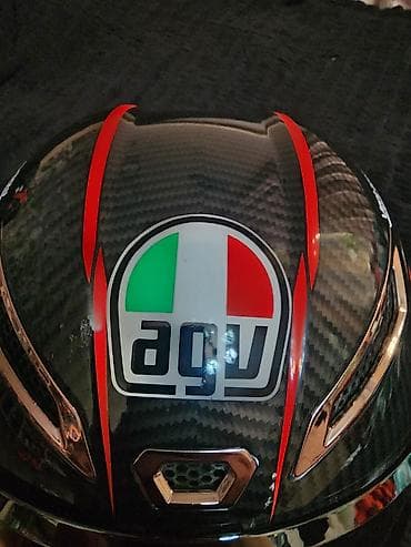 Спорт жана эс алуу: Шлем AGV pista gp RR Идеальная копия оригинала в мельчайших деталях — 8