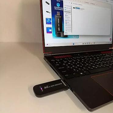 Модемы и сетевое оборудование: Новый универсальный 4G/LTE USB-WiFi-модем/роутер с раздачей интернет — 4