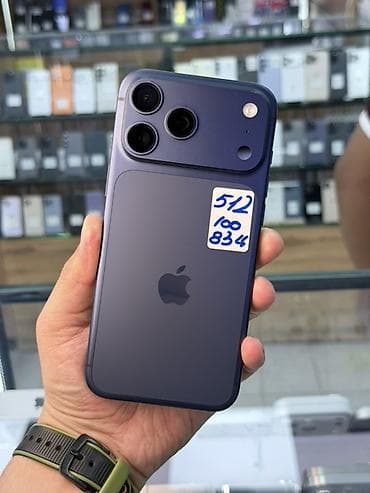 iphone s6: IPhone 17 Pro Max, 512 ГБ, Синий, Кабель — 1