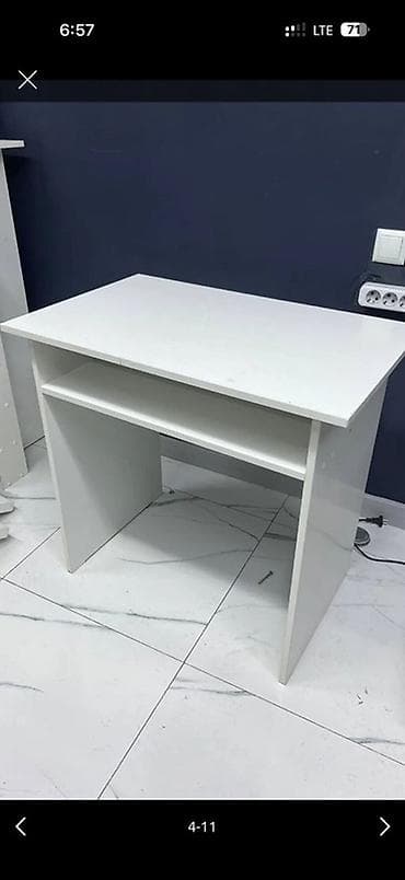 Комплект офисной мебели, ДСП, цвет - Белый