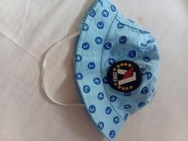 пончо пальто: Комплект, цвет - Голубой — 3