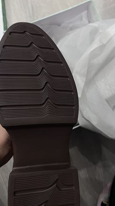 Айымдардын бут кийими: Женские кожаные челси, темно‑коричневые. - Материал верха — 5