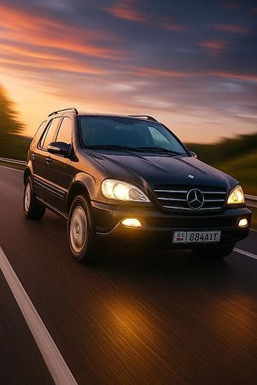 рекстон хан бишкек: Mercedes-Benz ML-Class: 2004 г., 2.7 л, Автомат, Дизель, Жол тандабас — 6