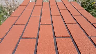 простынку с уголком: ТЕРМОПАНЕЛ Декоративные фасадные панели «под кирпич» - Материал — 1