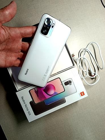 iphone 12 max: Redmi, Redmi Note 10S, 64 ГБ, цвет - Белый — 2