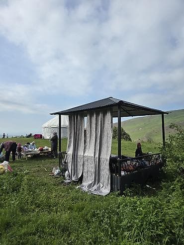 электро велик каракол: Боз үйлөрдү ижаралоо, Каркасы Жыгач, 100 баш, Казан, Идиш-аяк, Полу менен — 5