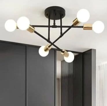 космос светильник: Потолочный светильник с шестью точечными источниками света — 1