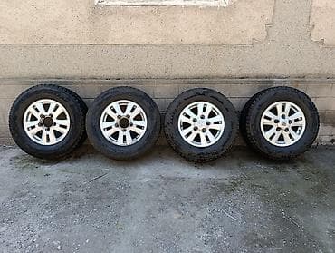 devo matiz: Комплект из 4 колес в сборе: литые диски Toyota + зимние шины — 1