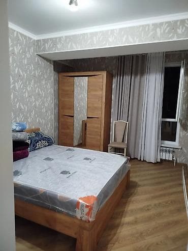 osh flat: 2 комнаты, Верхний Джал Семейным, С мебелью полностью — 2