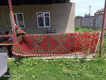 Ковры: Традиционный казахский/киргизский войлочный ковер (шырдак) узуну 3 / — 1