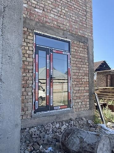 archa group: Алюминиевое окно на заказ, Тип окна: Панорамные, Декоративные особенности: Фрамуга, Платная установка, Без рассрочки — 2