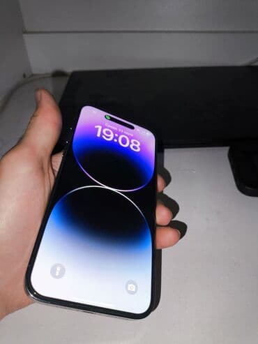 айфон бу 12 про макс: IPhone 14 Pro Max, Б/у, 256 ГБ, Deep Purple, Коробка, 85 % — 1