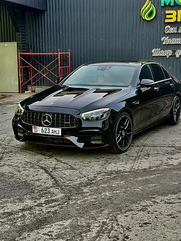 Транспорт: Mercedes-Benz E-class AMG: 2020 г., 3 л, Робот, Бензин, Седан — 3