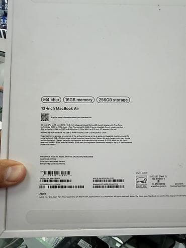 Ноутбуки Apple (MacBook): Б/у, Apple M4, ОЗУ, RAM: 16 ГБ — 8
