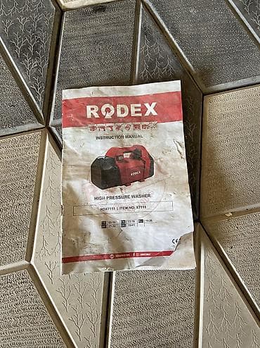 опрыскиватель rodex: Мойка высокого давления, Б/у, Rodex, Электрическая — 7