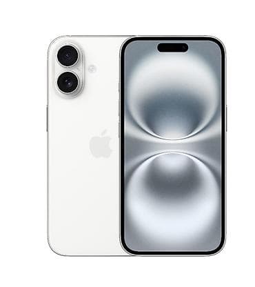 IPhone 16, Б/у, 256 ГБ, Белый, 89 %