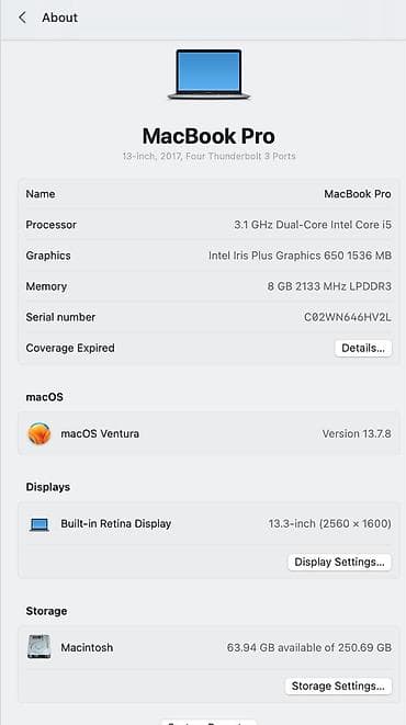 макбук 2015 цена: Офисный, Б/у, Intel Core i5 — 7