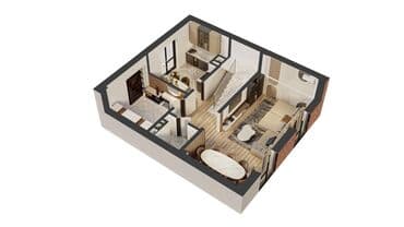 дом 3 этажный: Таунхаус, 160 кв. м, 5 бөлмө, Кыймылсыз мүлк агенттиги, ПСО (өз алдынча бүтүрүү) — 6