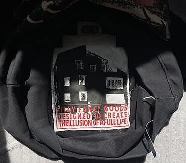 Толстовки: Свитшот Cav Empt (C.E.) - Цвет: черный - Принт спереди: крупная — 5