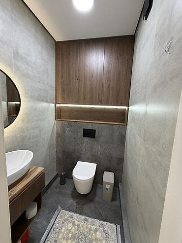 Квартиры: 2 комнаты, 67 м², Пишпек Элитка, 7 этаж, Дизайнерский ремонт — 8